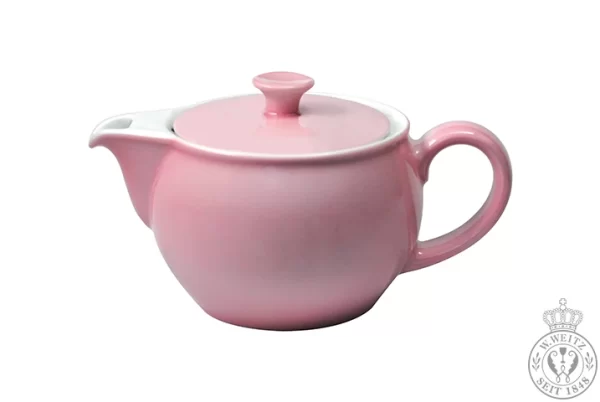 Teekannen Dibbern Solid Color Zartrosa Teekanne 1,10ltr. 1